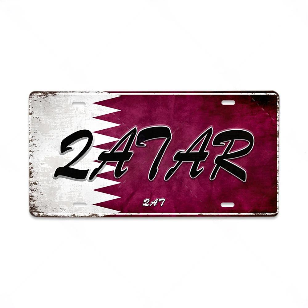 Popular Tourism Country Posters Vintage Metal Tin Signs License Plate Poster Car Garage Home Decor Plaque Vintage Art Painting