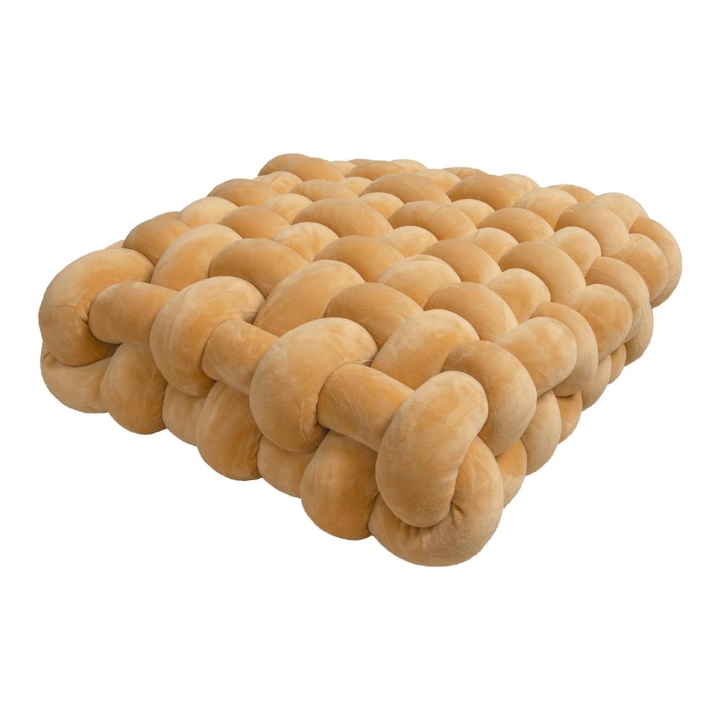 Nordic Woven Throw Pillow - Plush Square Backrest Sofa Cushion for Home Decor