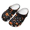 Printed EVA Summer Clogs for Unisex Adults Quick Dry Soft Slip On Summer Use Outdoor Garden Home Beach Leisure Sandals Comfort Fit
