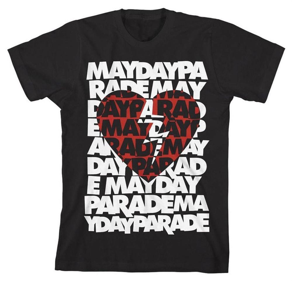 Mayday Parade Broken Heart T Shirt Black All Size S-5XL AQ33 Unisex T-Shirt M