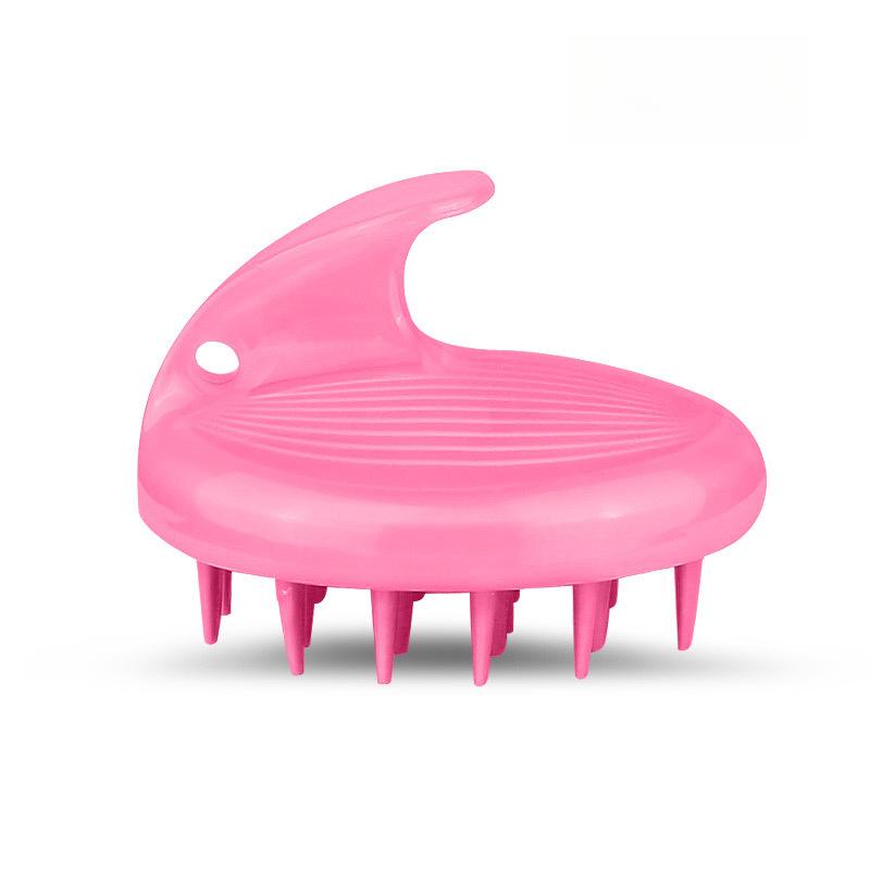 Household Head Shampoo Massage Brush Multifunctional Scalp Cleansing Massage Comb Plastic Handle Shampoo Bath Brush
