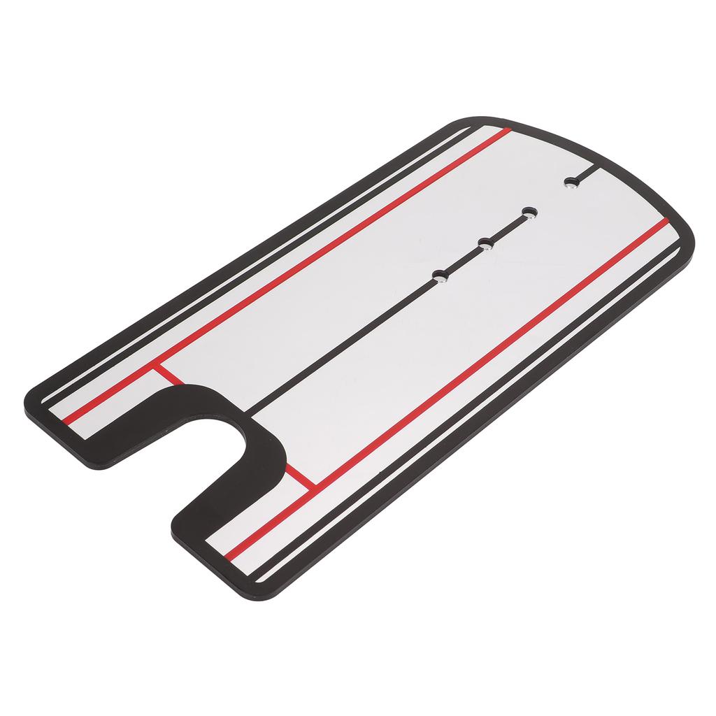 Golf Putting Practice Mirror Aid Acrylic Posture Motion Correction Trainer for Indoor Offices Training