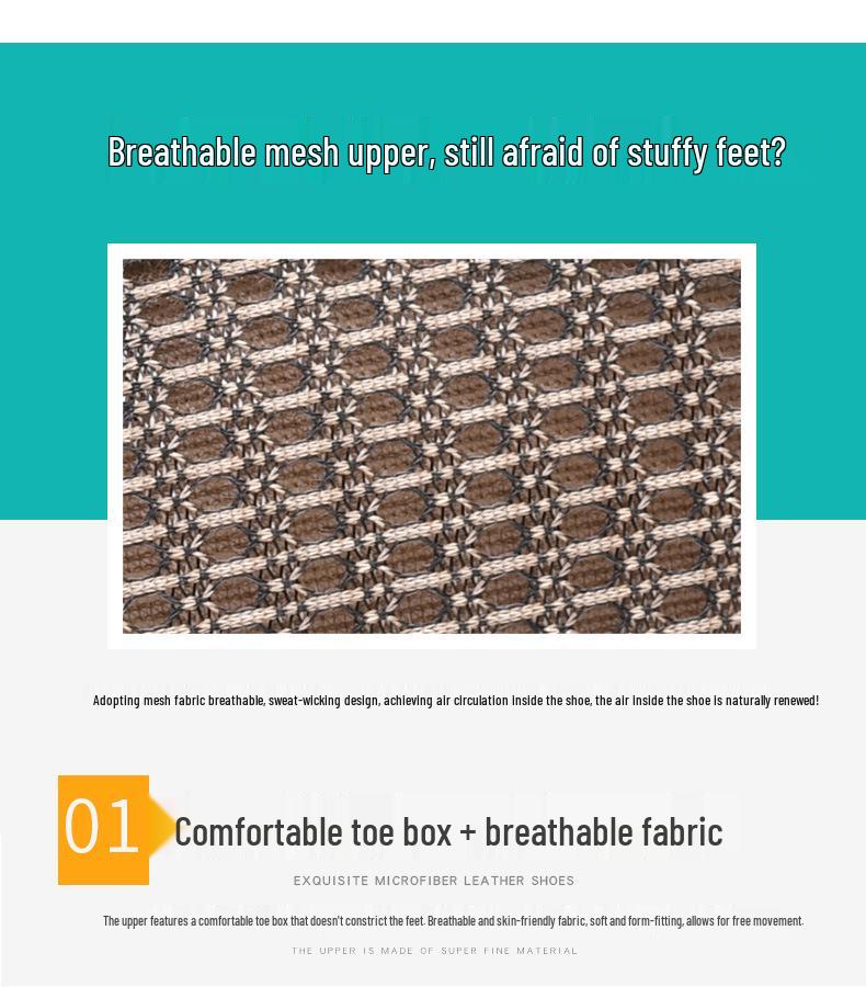 Herren Sommer Atmungsaktive Mesh Slipper mit Weicher Rutschfester Sohle für Mittelalte und Ältere