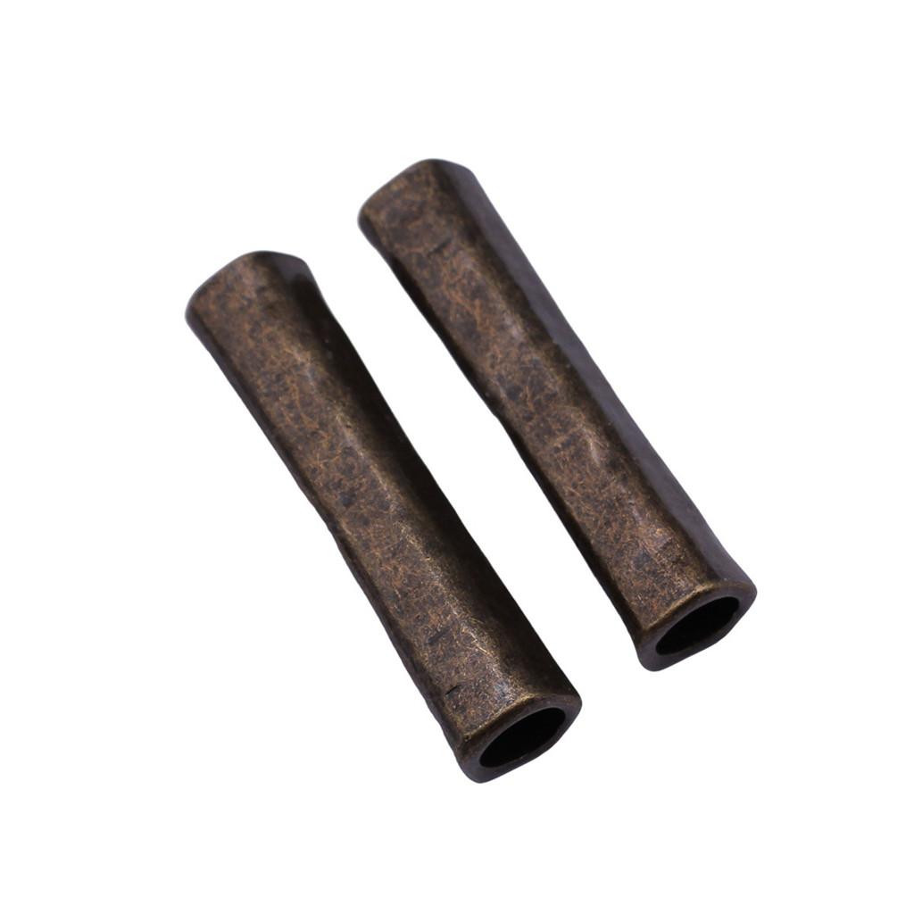 Tribal Pattern Tube Beads Charms Braided Spacer Beading For Jewelry Materials