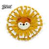 Dog Snuffle Mat Stimulation Cartoon Feeding Squeaky Paper Interactive with Crinkle Toy Brain Animal Design