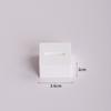 White Gypsum Jewelry Ring Display Rack Convenient Lightweight Creative Display Box Storage Holder Photography Props