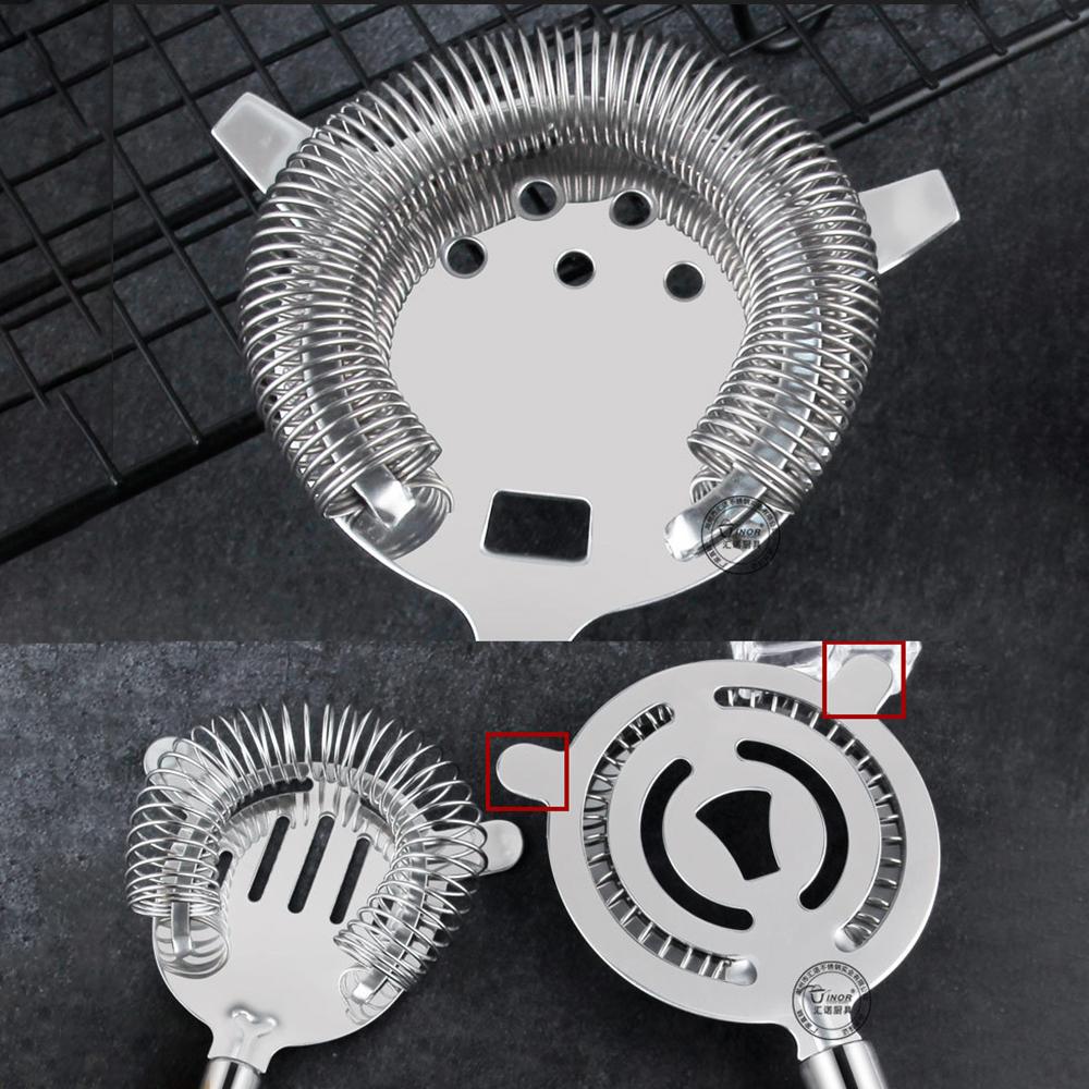 1PC sitko do koktajli 304 pręt ze stali nierdzewnej sitko narzędzie barowe sitko do napojów dla profesjonalnych barmanów i miksologów