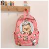 Durable Playful And Kids Cartoon Backpack With Soft Shoulder Straps For School Use
