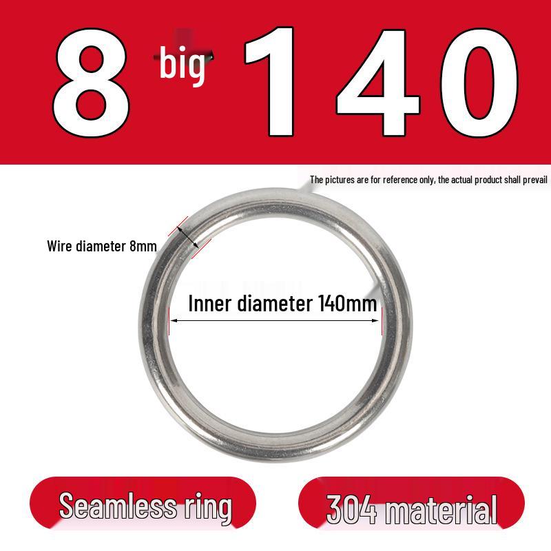 Stainless Steel Seamless O-Ring: Corrosion-Resistant Accessory for Handbags and Pet Gear