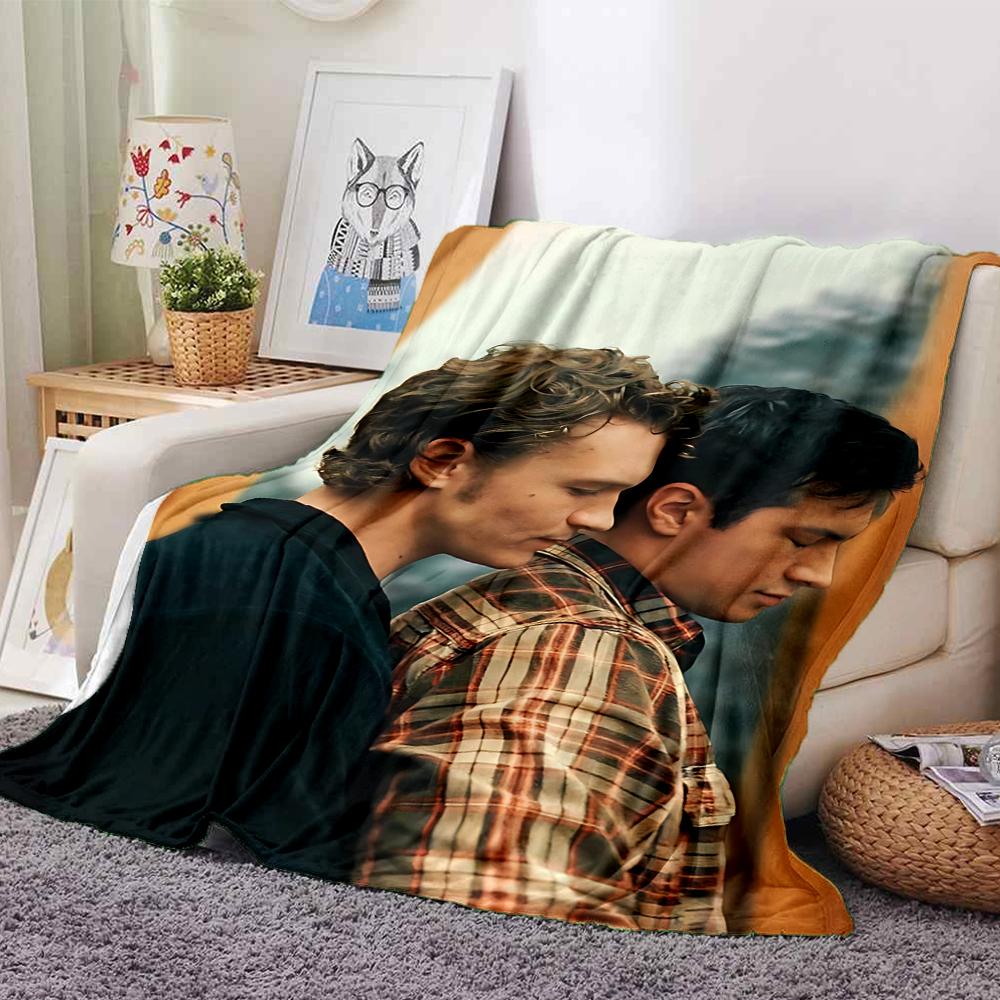 Two Men Close Embrace Blanket Soft Throw Blanket For Home Bedroom Bed Sofa Travel Office Solid Christmas Blanket