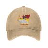 Casual Thalapathy Vijay Tamil Nadu CM  TVKCM Baseball Cap Unstructured Unisex Style  Distressed Washed Snapback Hat Gift