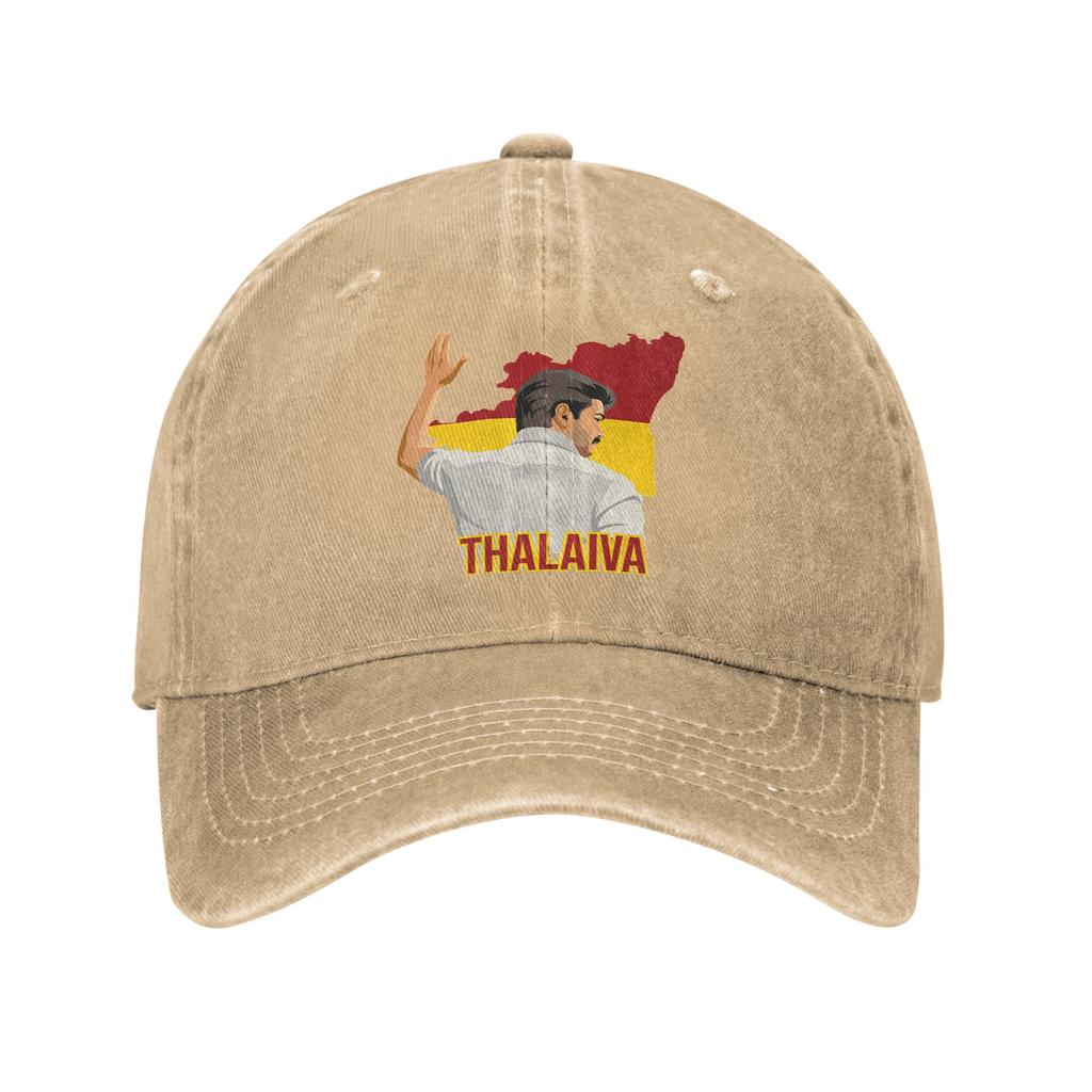 Casual Thalapathy Vijay Tamil Nadu CM TVKCM Baseball Cap Unstructured Unisex Style Distressed Washed Snapback Hat Gift
