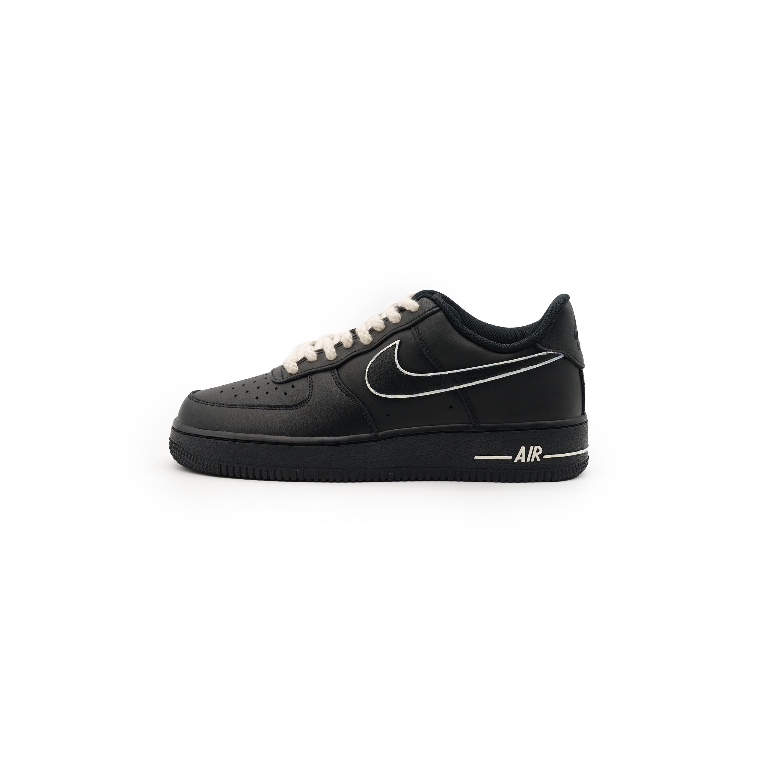 

Nike Air Force 1 Fashion Coverage Slip Resistant Cushioning Low top Skateboard Shoes Unisex Black CW2288-001(Team719-) 39