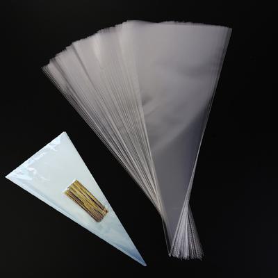 Cellophane Friendly 100Pcs Chocolate Candy Bags Clear Packing Bag Environmentally Gift Bags