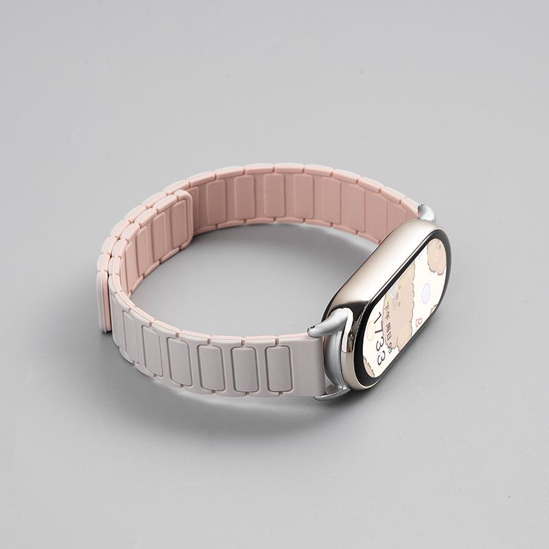 Magnetic Sport Wristband for Xiaomi Smart Band 10/9/8 NFC Version - Breathable Strap