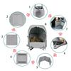 Cat Bag Soft Adjustable Strap Backpack Small Kitten Purse Sling Bag For Puppy Kitten Small Medium Breed Home Camping Picnic Car