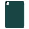 For iPad Pro 11 (2024) (M4) Case Magnetic Attachment PU Leather Origami Stand Tablet Cover