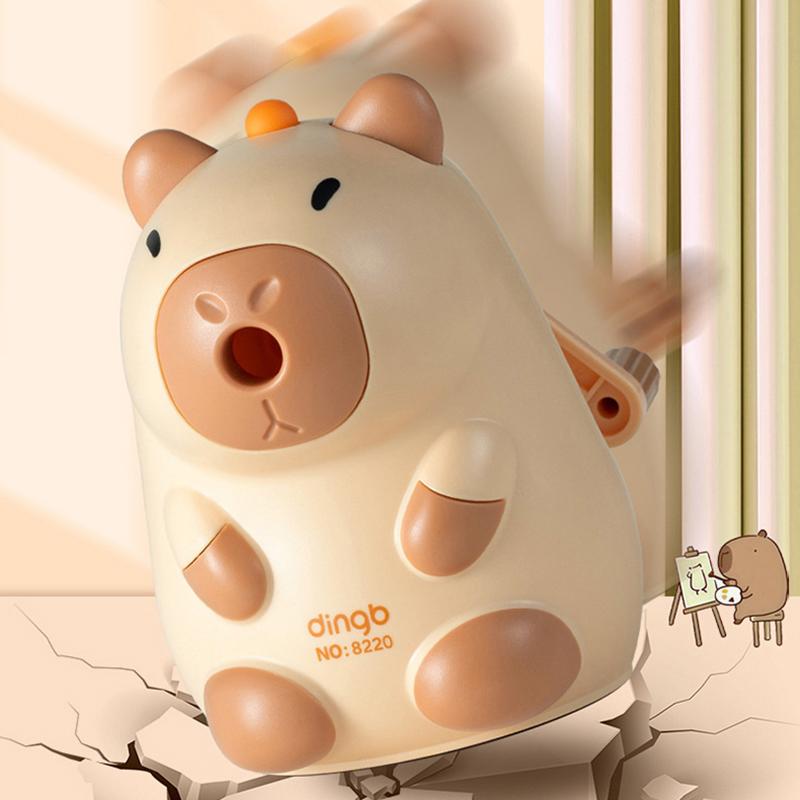 Capybara Pencil Sharpener Pencil Cutter Office School Table Sharperners Stationery Supplies