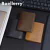Baellerry Men Tri-fold Wallets Vintage Design Business Card Holder Short Purse Money Packs GZW
