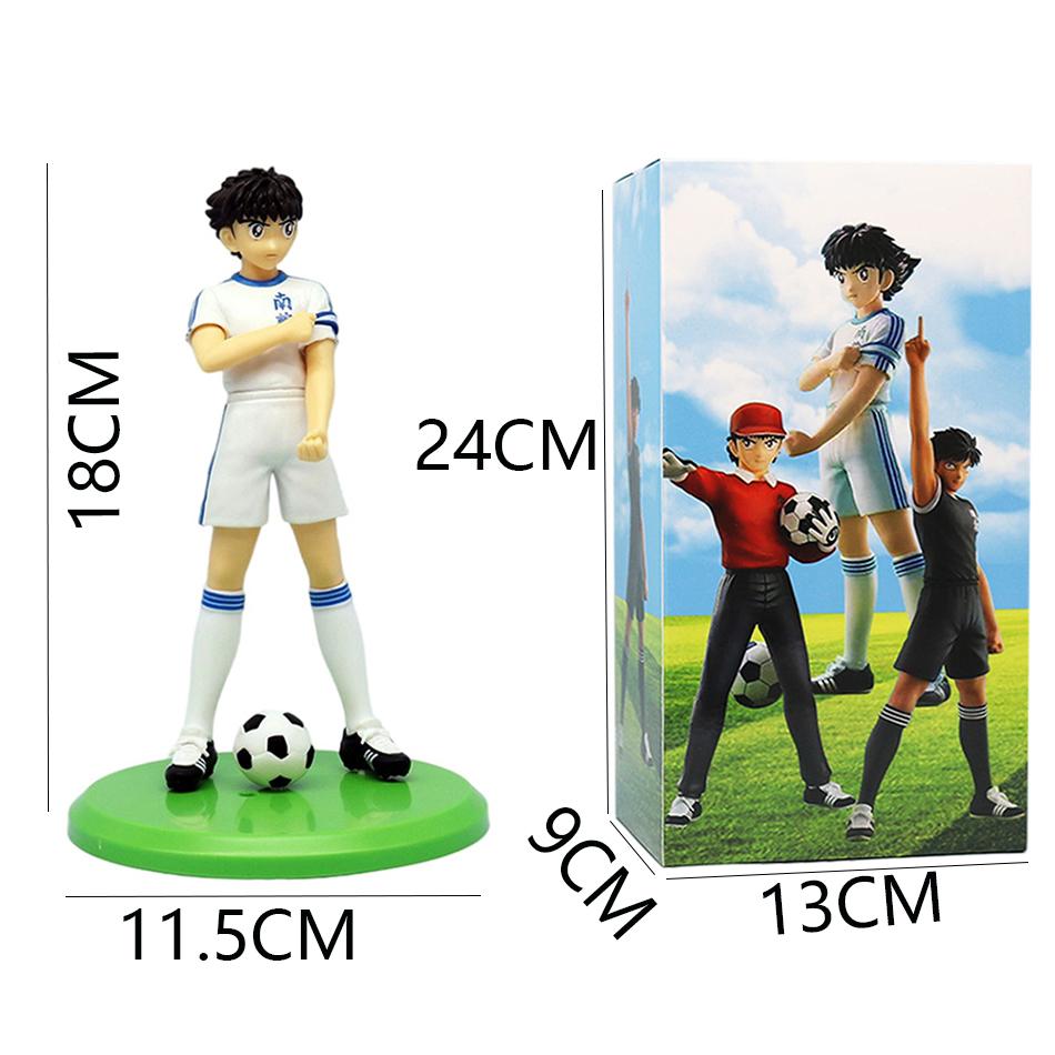 Captain Tsubasa Anime Figure 18CM Ozora Tsubasa Action Figures Hyuuga Kojirou/Wakabayashi Genzou Figurine Collection Model Toys