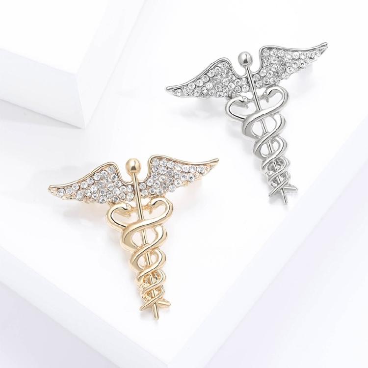 Eye Catching Sophisticated Angelic Wing Pin Portable Jewelry Accessory for Themed Event Stylish Outfits Casual Wear