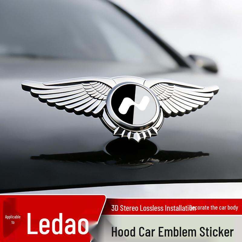 Lada L60/L90 Front Hood Emblem Wings - Custom Car Sticker