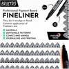 8 count (Pack of 1) – black