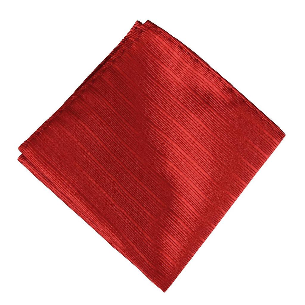 Pañuelo de bolsillo rojo para hombre para traje: accesorio formal para el novio o el padrino de boda