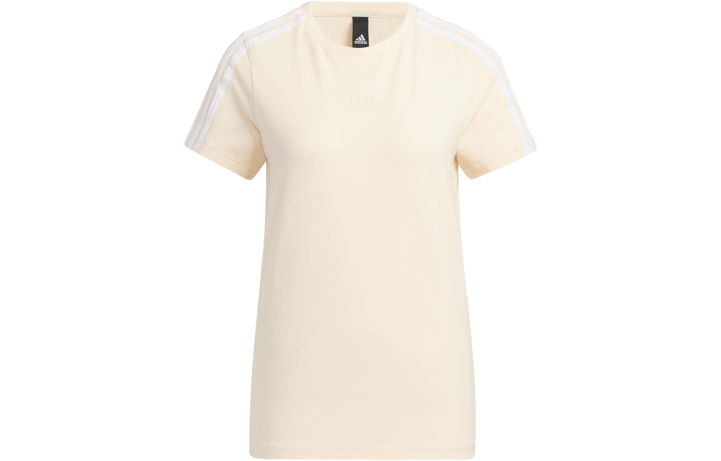 Adidas T Shirt Women s Beige Yellow HM7084 S