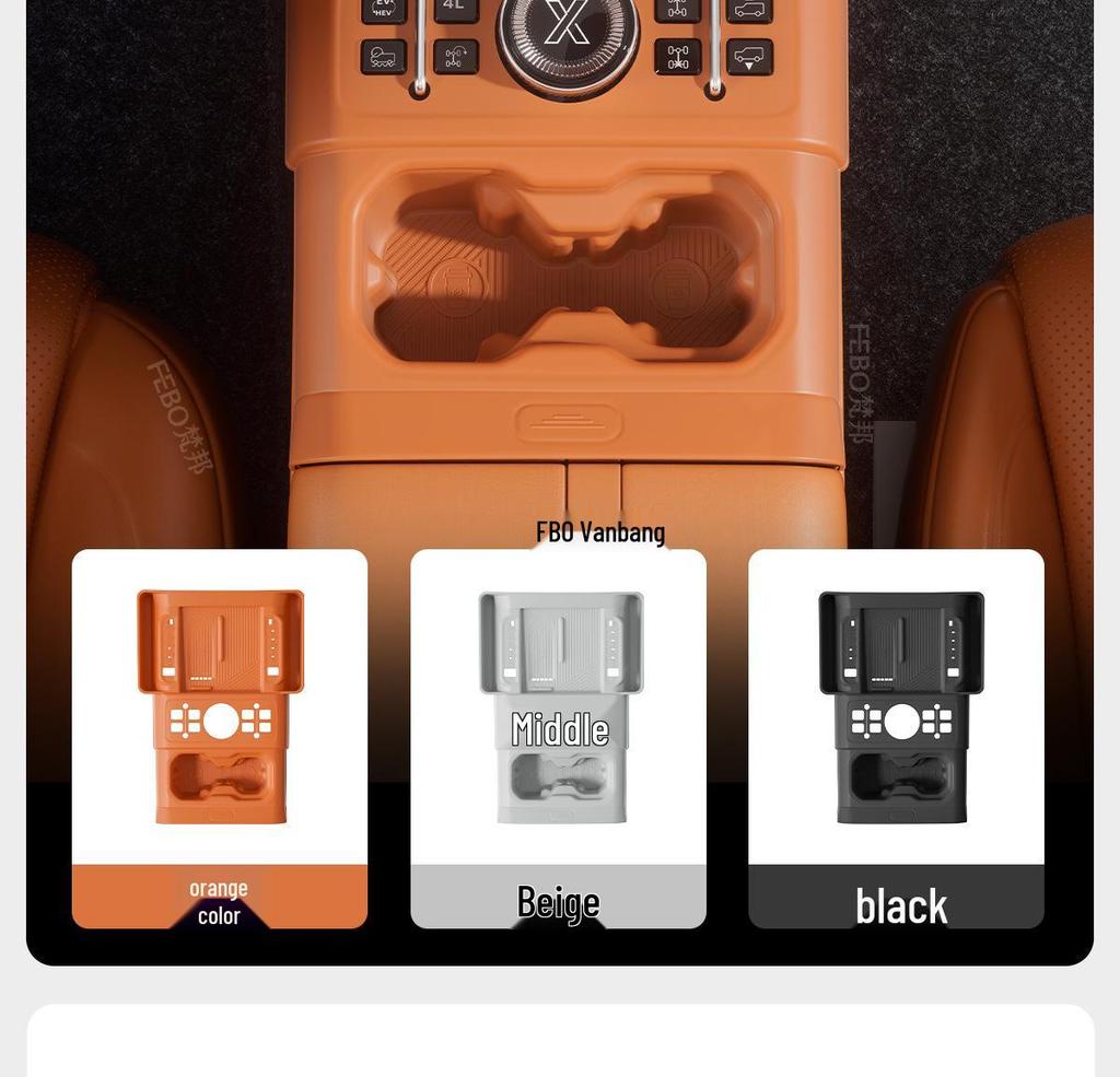 Jetour 700 Center Console Multi-function Storage Mat: Compatible with 26 Models