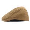 Ripped beret men's cotton cloth do old fashion letter embroidery cap new forward hat