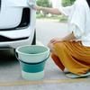 5/10/17L Foldable Bucket Portable Water Pail for Car Washing Fishing Trip Gear Storage and Multipurpose Cleaning