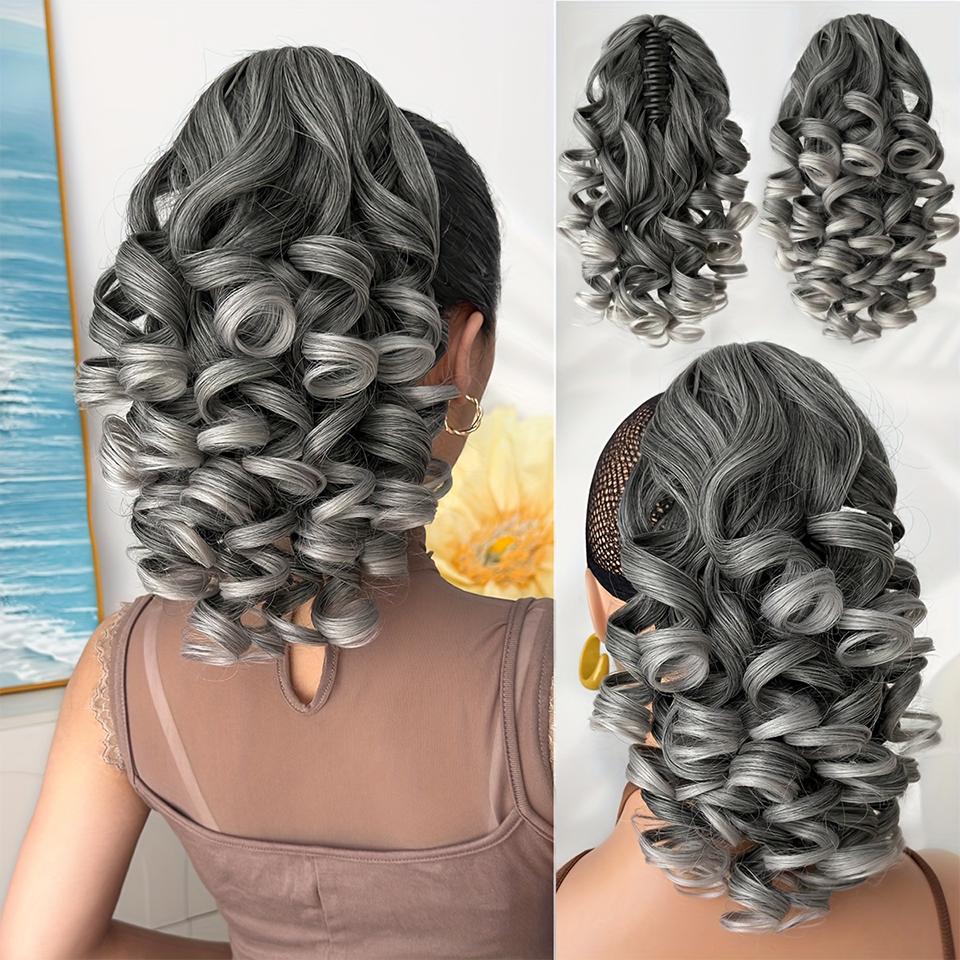 Women Heat Resistant Synthetic Clip In Ponytail Hair Extensions For Daily Wear And Parties