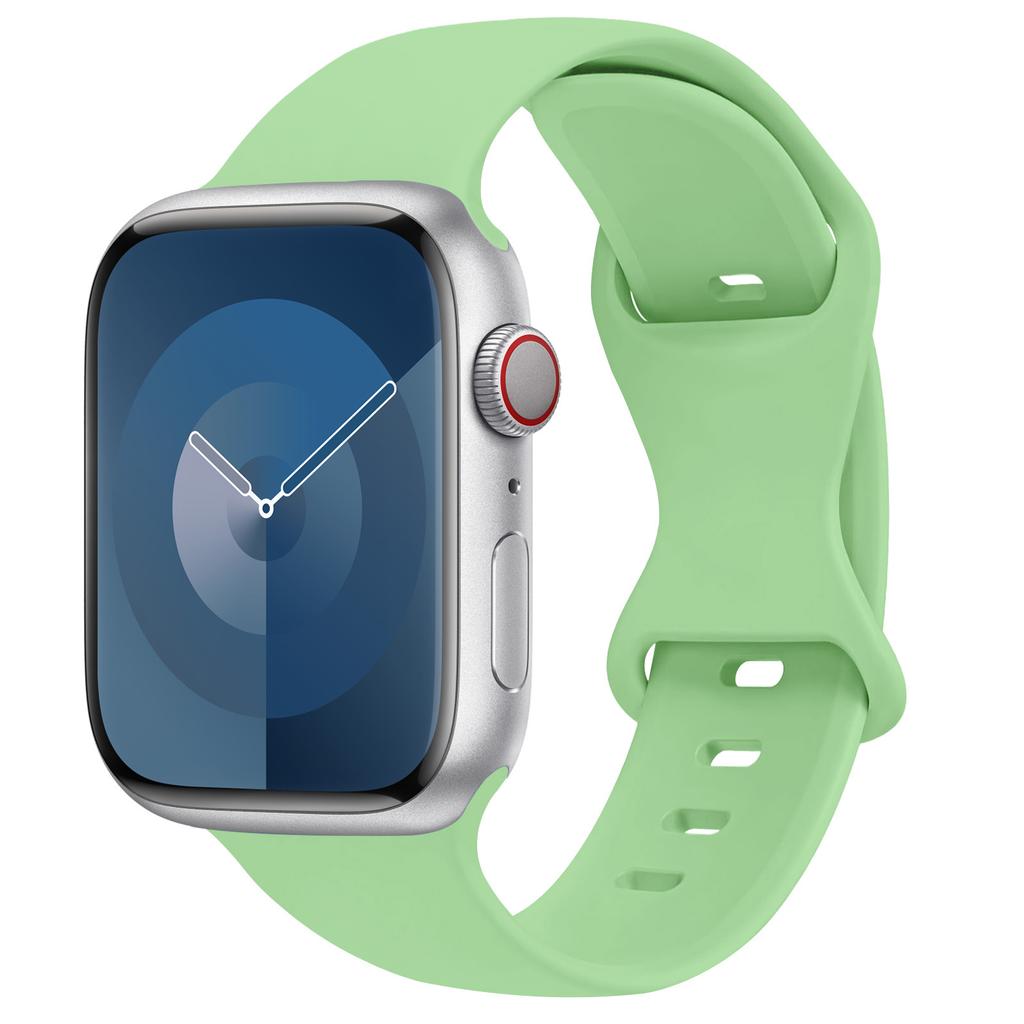 Silicone Strap for apple watch band 44mm 45mm 49mm 41mm 38mm 42mm sport correa bracelet iwatch series 3 6 7 8 9 ultra 2 se 40mm ER9