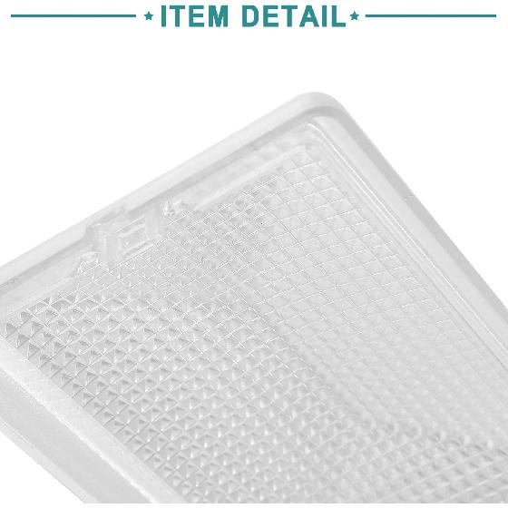 ACROPIX Clear Dome Light Cover for Ford for Ranger 2004-2011 Interior Overhead Console Roof Map Dome Lamp Replacement E9SZ-13783-A