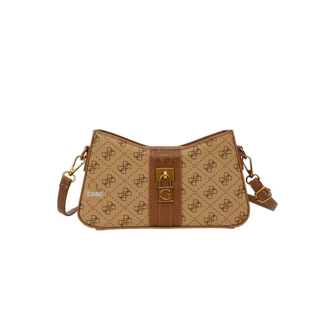 

Модна жіноча сумка-багет: Нова модна універсальна сумка через плече/на плече хакі