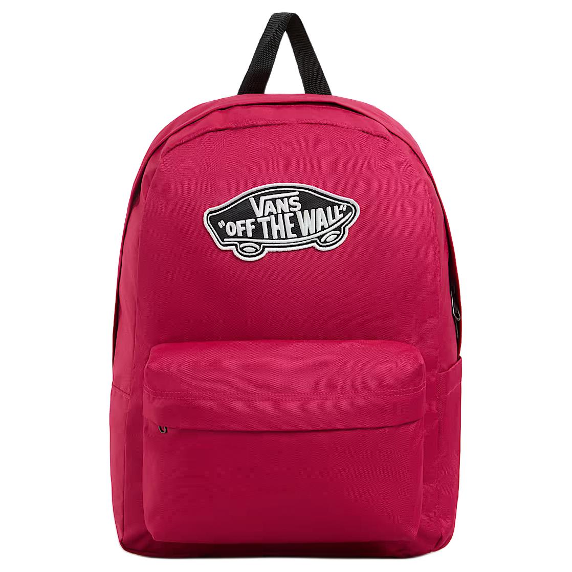 Vans Old Skool Simple Practical Portable Polyester Backpack Women backpack Pink VN000H4YC9L Pink