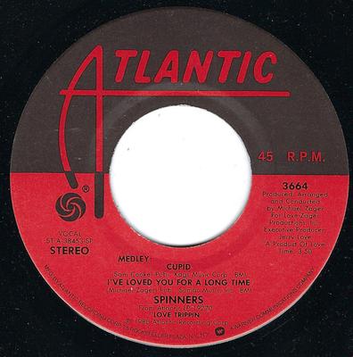7inch Record SPINNERS - Cupid 3664 Atlantic 1980 US Soul/Funk Used