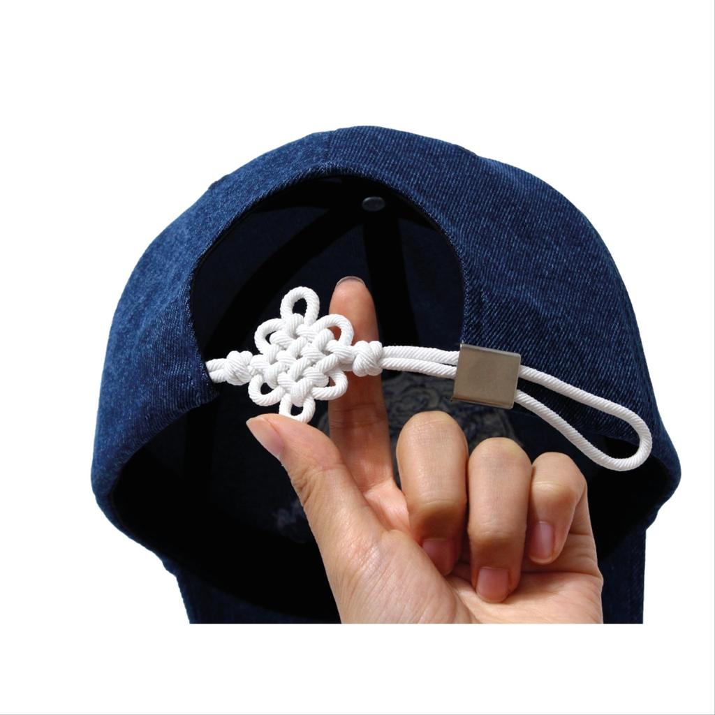Korean Traditional Mae Deup Ball Cap [THE CLOUD] - True Indigo