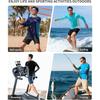 CHARMLEAKS Mens UPF 50+ Long Sleeve Rash Vest Quick Dry Rash Guards Surfing Swim Shirt