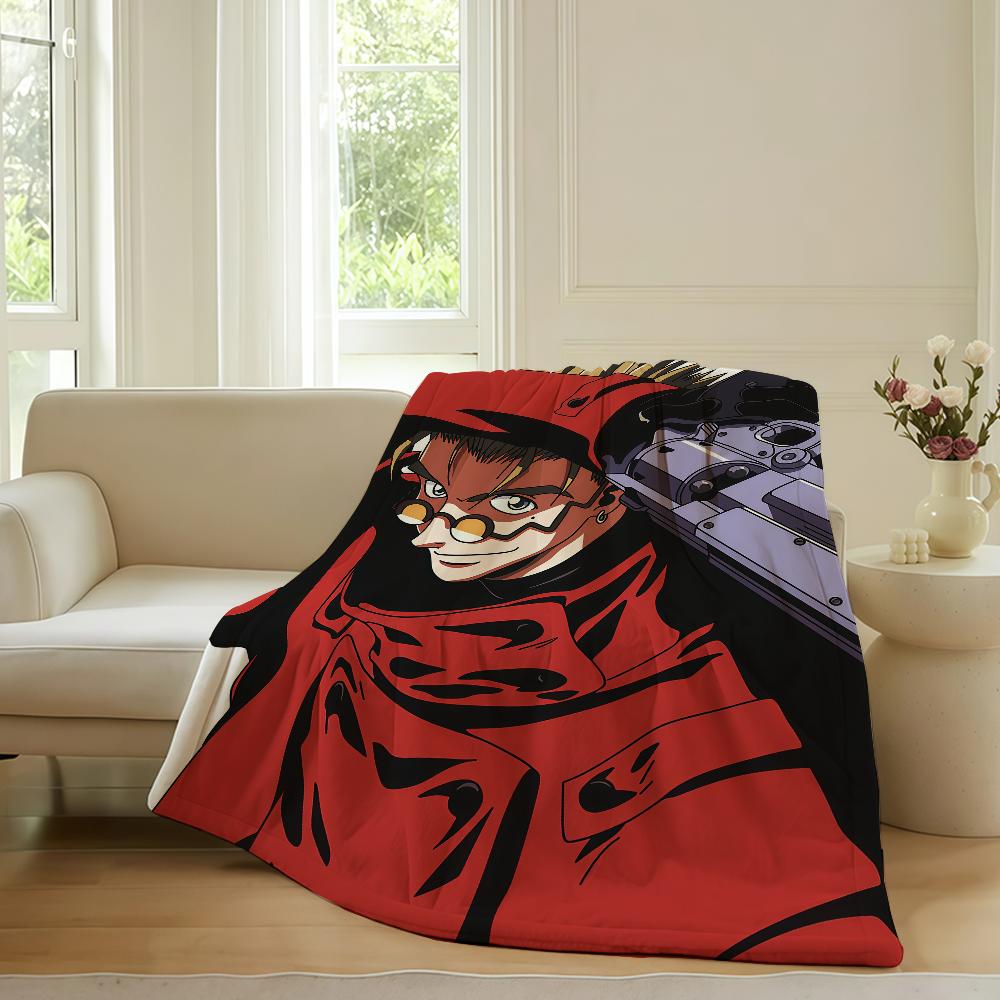 

Adventure anime T Ttrigun Blanket For Sofa Office Bed Plane Travel Sleep Read Relax Camping Soft And Warm 75x90cm