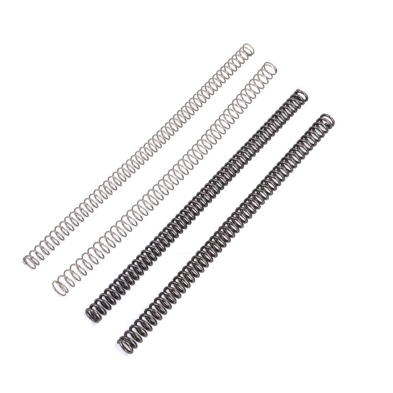 2.0-3.0 Kundenspezifische Druckfeder: Langer Stahldraht mit großen und kleinen Rücklauf- und Druckmerkmalen, 300 Kompressionswert