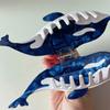 Women Hair Claw Ocean Series Whale Shape Hair Clip Large Size Back Head Shark Hair Claw Hair Accessories