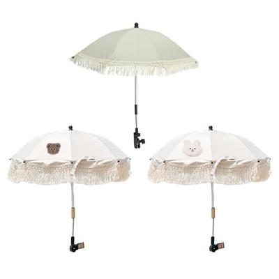 Quasten Kinder Outdoor Frühling Ausflug Reise Camping Schirm Kinderwagen