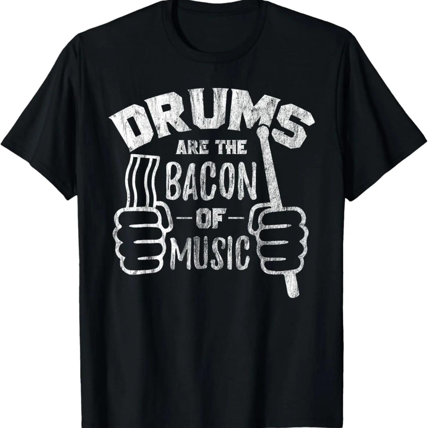 

Funny Drummer Drum Kit Always Room for More Drums Drumming T-Shirt XXXXXL