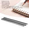 10Pcs Binding Coils 34 Holes Polypropylene Wear Resistant Binding Spines for Stationery