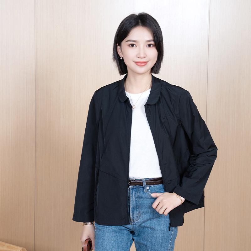 YUN Yun Spring New Shirt Jacket Women's Solid Color Commuter Long Sleeve Shirt Casual Simple Design Jacket Women