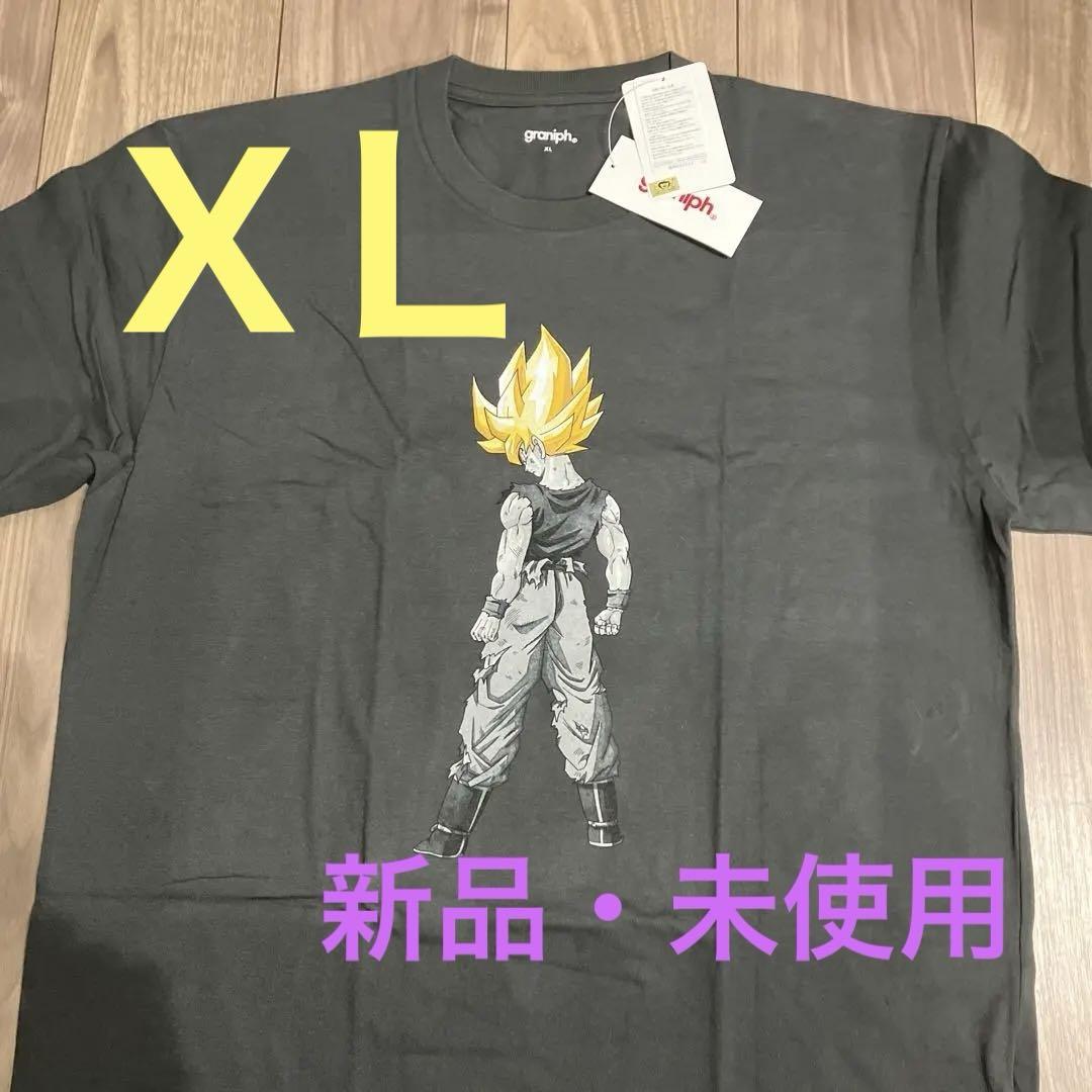 

[USED] graniph Super Saiyan T-shirt XL Gray
