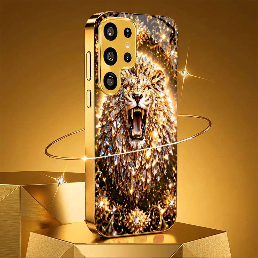 High-end Cellphone Bestseller Model PhoneCase Electroplated Glass PhoneCase for Samsung Galaxy S26 S25 S24 S23 S22 FE,Ultra,Plus
