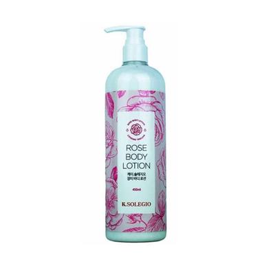 K VWBEIEYX K.SOLEGIO Rose Body Lotion 450ml